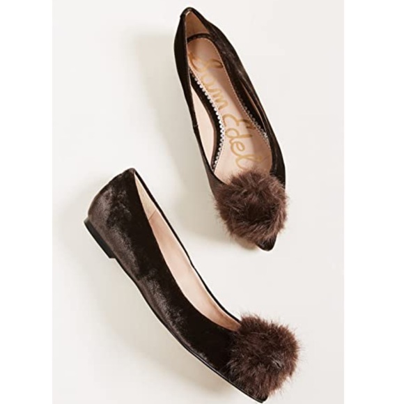 Sam Edelman Shoes - Sam Edelman Raddie 6.5 Pom Pom pointy ballet flats